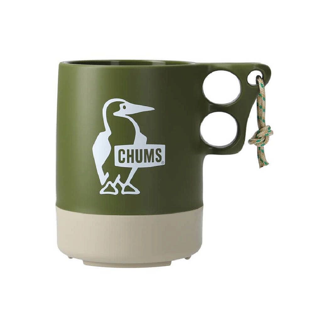 CHUMS Camper Mug Cup Large馬克杯(550ML) 橄欖綠/灰