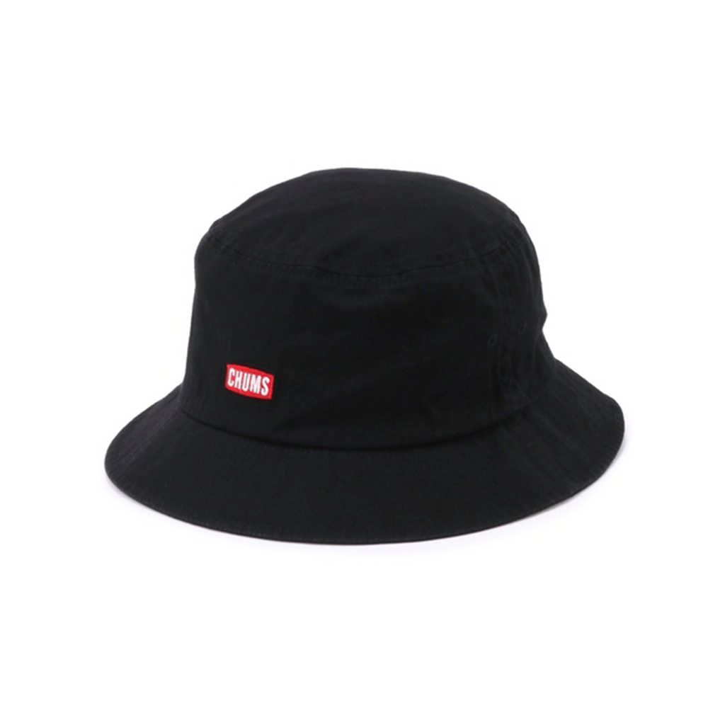 CHUMS Bucket Hat 男女 風格帽 黑色