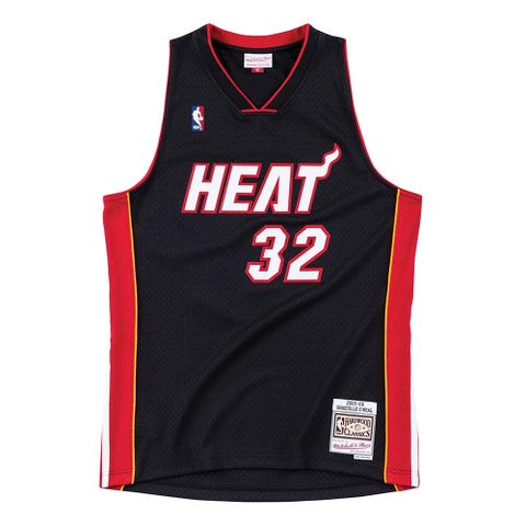 Mitchell & Ness Swingman復古球衣 熱火隊 05-06 #32 Shaquille Oneal