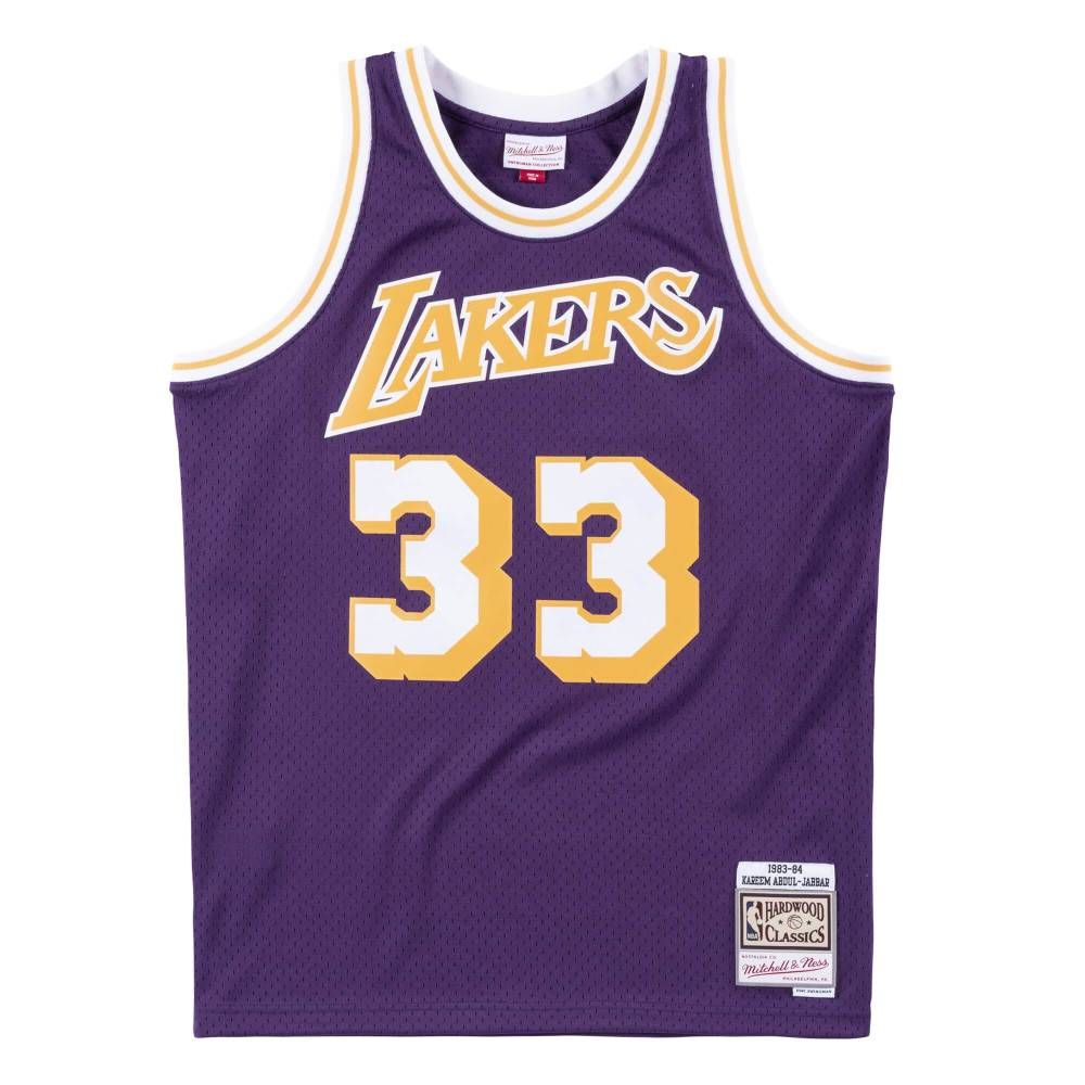 Mitchell & Ness  G2二代 Swingman復古球衣 湖人隊 83-84 #33 Kareem Abdul-Jabbar