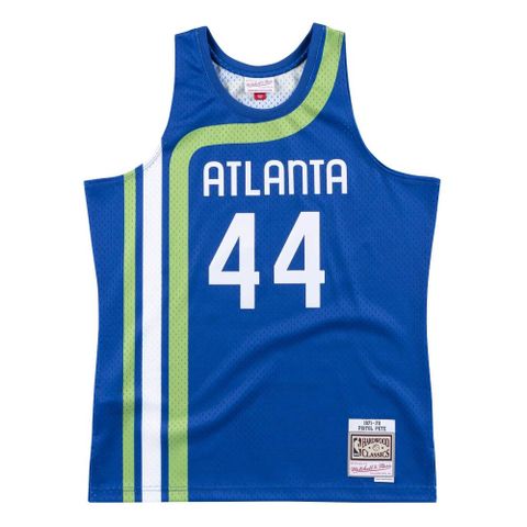 Mitchell & Ness G2二代 Swingman復古球衣 老鷹隊 71-72 #44 Pete Maravich