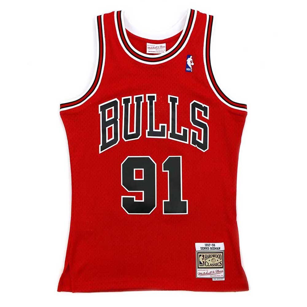 Mitchell & Ness  G2二代 Swingman復古球衣 公牛隊 97-98 #91 Dennis Rodman