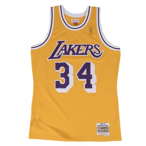 Mitchell & Ness G2二代 Swingman 復古球衣 湖人隊 96-97 #34 Shaquille Oneal