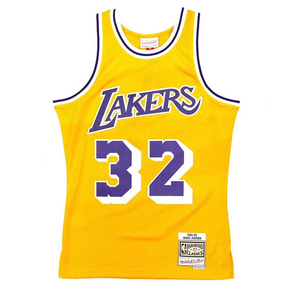 Mitchell & Ness  G2二代 Swingman復古球衣 湖人隊 84-85 #32 Magic Johnson