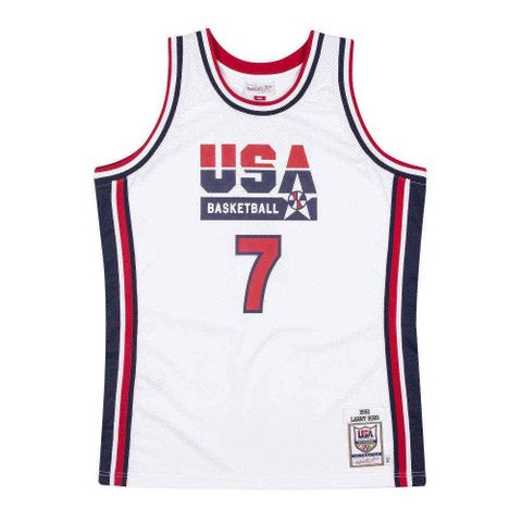 Mitchell & Ness Authentic球員版復古球衣 92 Dream Team #7 Larry Bird