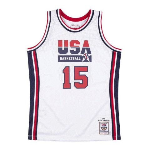 Mitchell & Ness Authentic球員版復古球衣 92 Dream Team #15 Magic Johnson