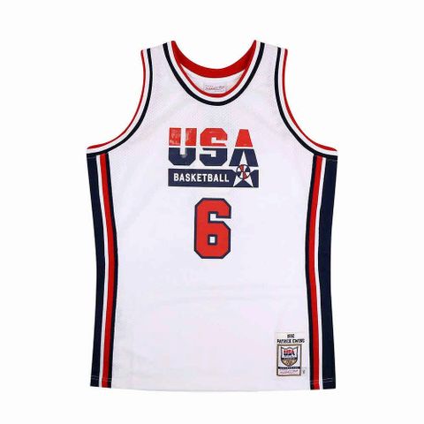 Mitchell & Ness Authentic球員版復古球衣 92 Dream Team #6 Patrick Ewing