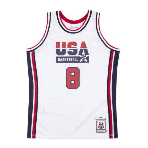 Mitchell & Ness Authentic球員版復古球衣 92 Dream Team #8 Scottie Pippen