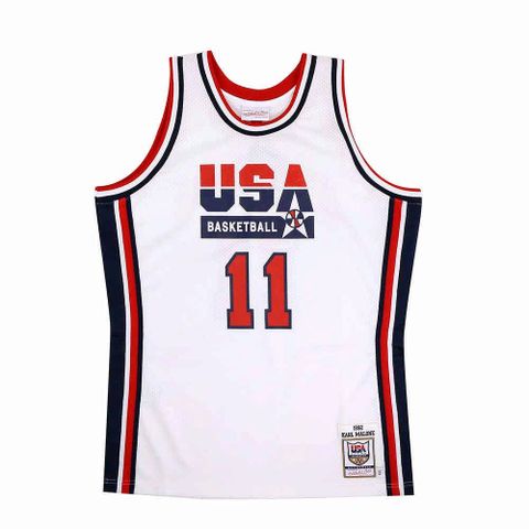 【Mitchell &amp; Ness】 Authentic球員版復古球衣 92 Dream Team #11 Karl Malone