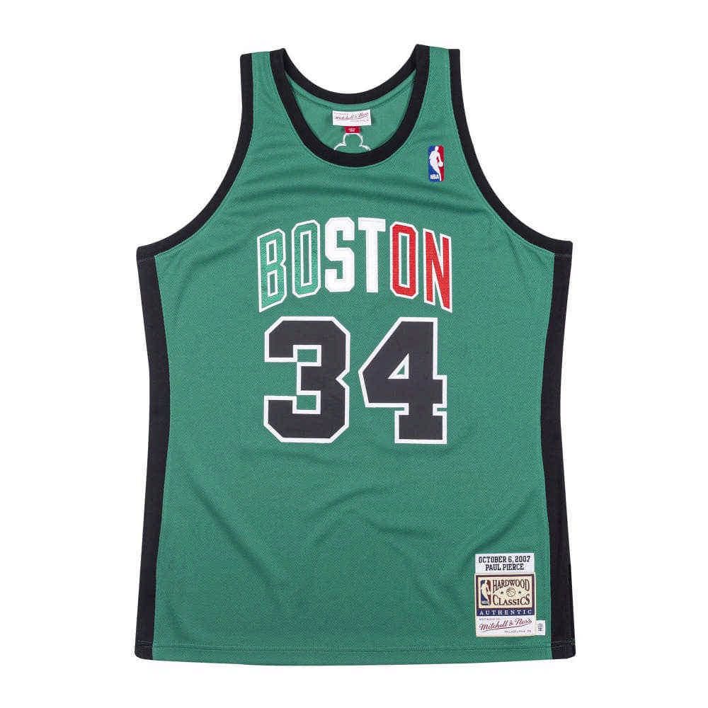 Mitchell & Ness  AU球員版復古球衣 塞爾提克 歐洲巡迴賽 07-08 #34 Paul Pierce