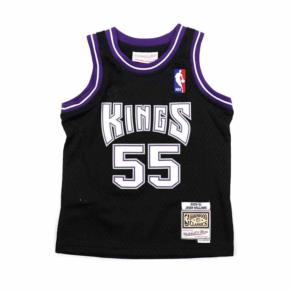 NBA M&N 幼兒 G1 Swingman復古球衣 國王隊 00-01 Jason Williams #55