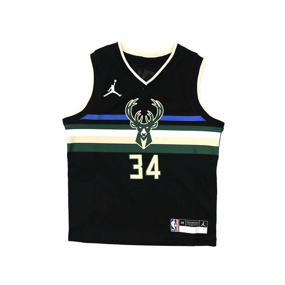 NIKE 耐吉 NIKE NBA Statement Edition 兒童球衣 公鹿隊 Antetokounmpo