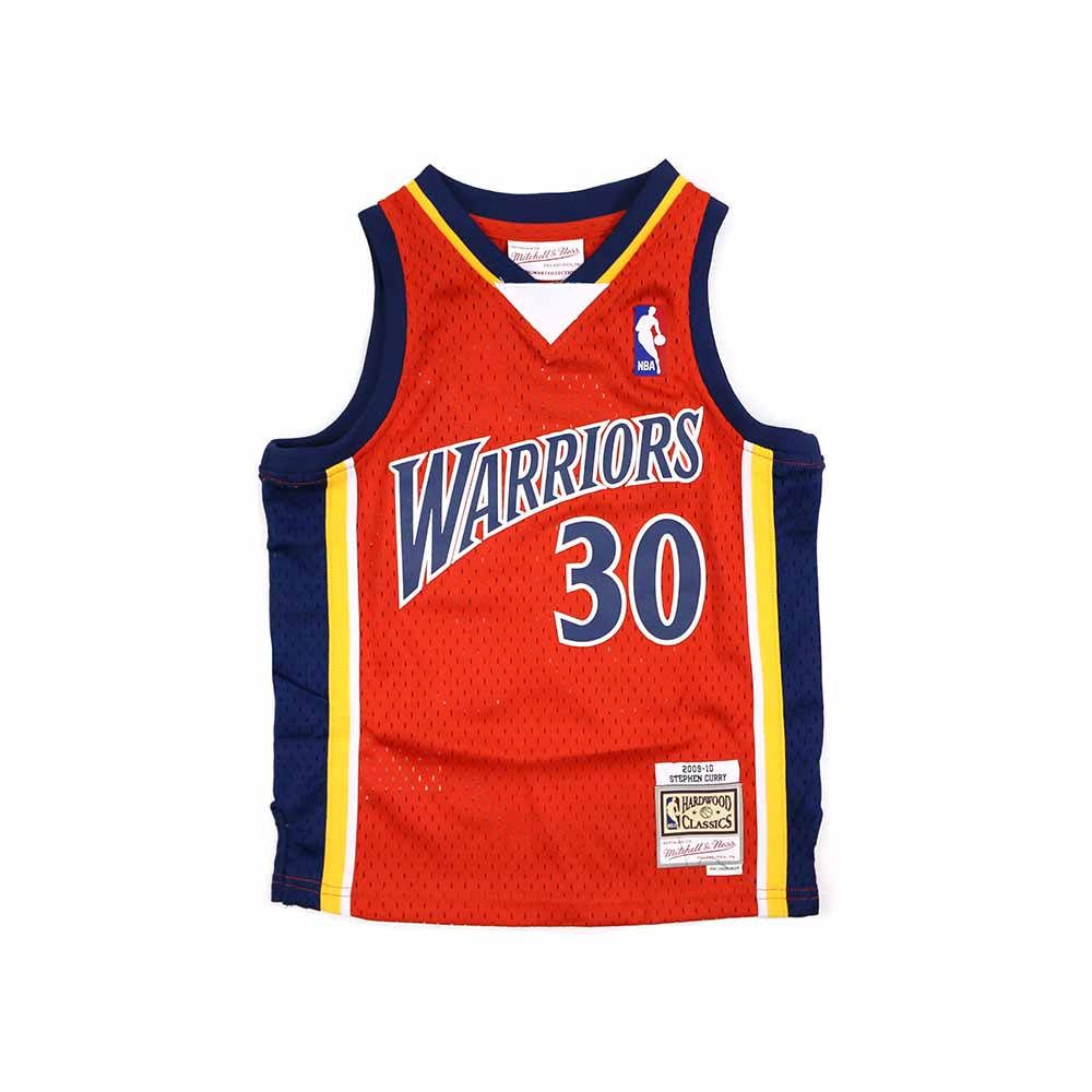 NBA M&N 兒童 G1 Swingman復古球衣 勇士隊 09-10 Stephen Curry #30