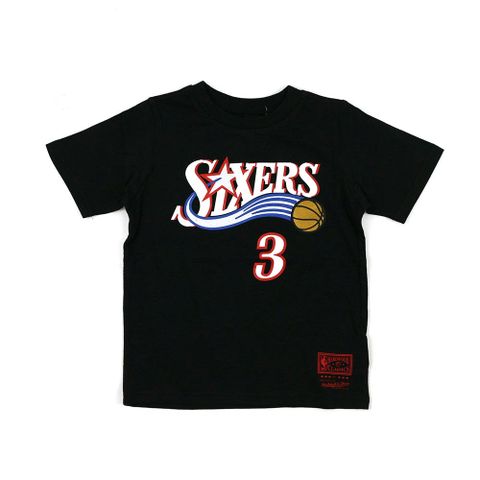 NBA M&N NBA 兒童 N&N 短袖上衣 76人 #3 Allen Iverson