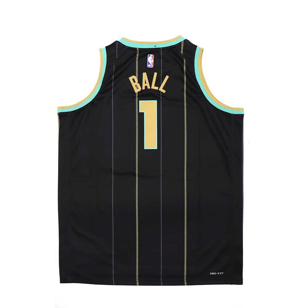 NIKE 耐吉 NIKE NBA City Edition 青少年球衣 黃蜂隊 LaMelo Ball