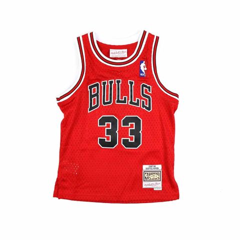 NBA M&N 兒童 G1 Swingman復古球衣 公牛隊 97-98 Scottie Pippen #33