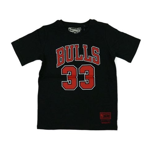 NBA M&N NBA 青少年 N&N 短袖上衣 公牛隊 #33 Scottie Pippen