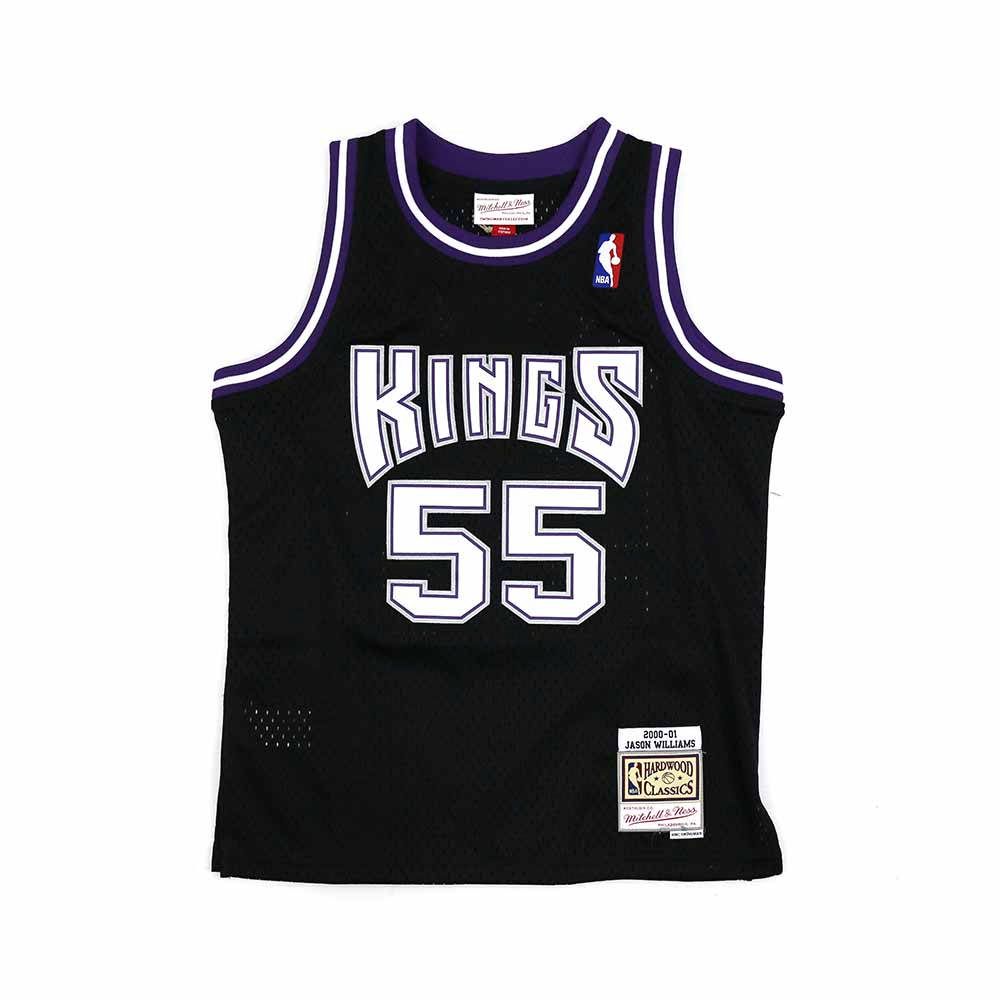 NBA M&N 青少年 G1 Swingman復古球衣 國王隊 00-01 Jason Williams #55