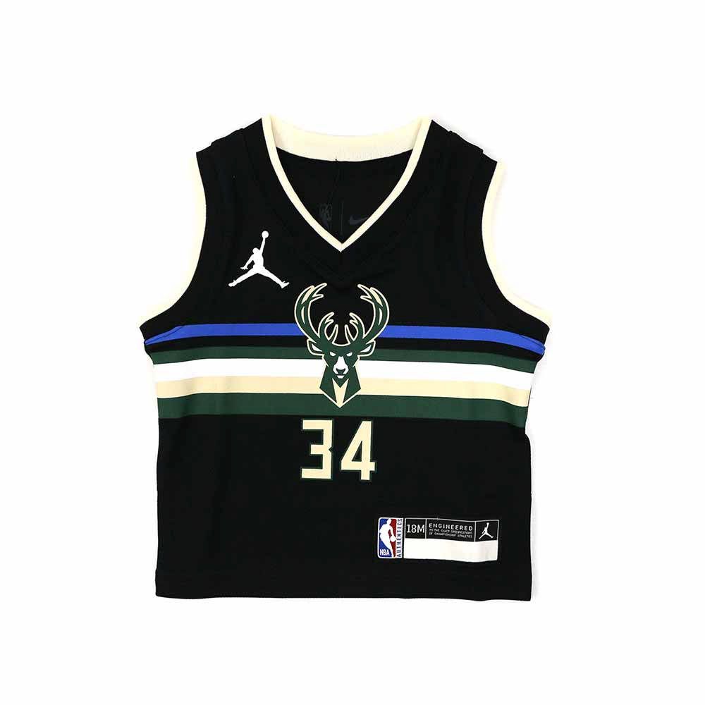 NIKE 耐吉 NIKE NBA Statement Edition 新生兒球衣 公鹿隊 Antetokounmpo