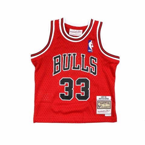 NBA M&N 新生兒 G1 Swingman復古球衣 公牛隊 97-98 Scottie Pippen #33