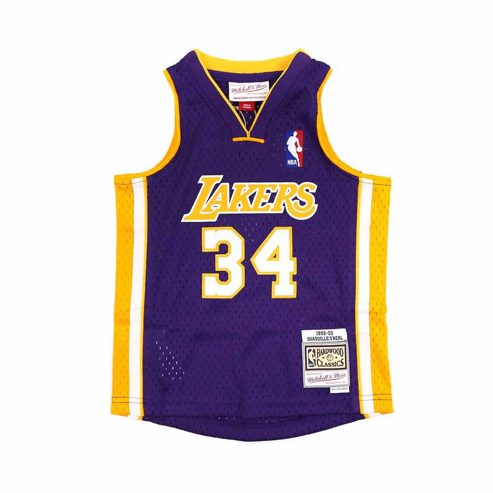 NBA M&N 幼兒 G1 Swingman復古球衣 湖人隊 99-00 Shaquille Oneal #34