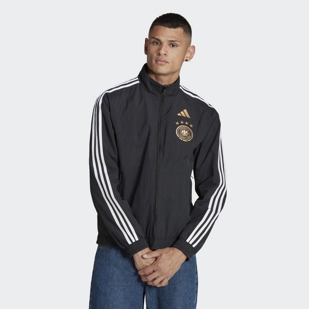 ADIDAS 愛迪達 DFB WC ANTHEM 男 德國 國家隊雙面外套-HF4058