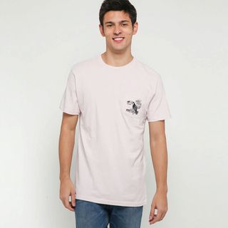 【BILLABONG】DOMINICAL 短袖T恤  淡紫-950803013
