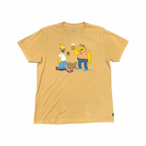 BILLABONG 男 SIMPSONS DUFF B M TEES MUS 短袖T恤 土黃-ABYZT01036MUS