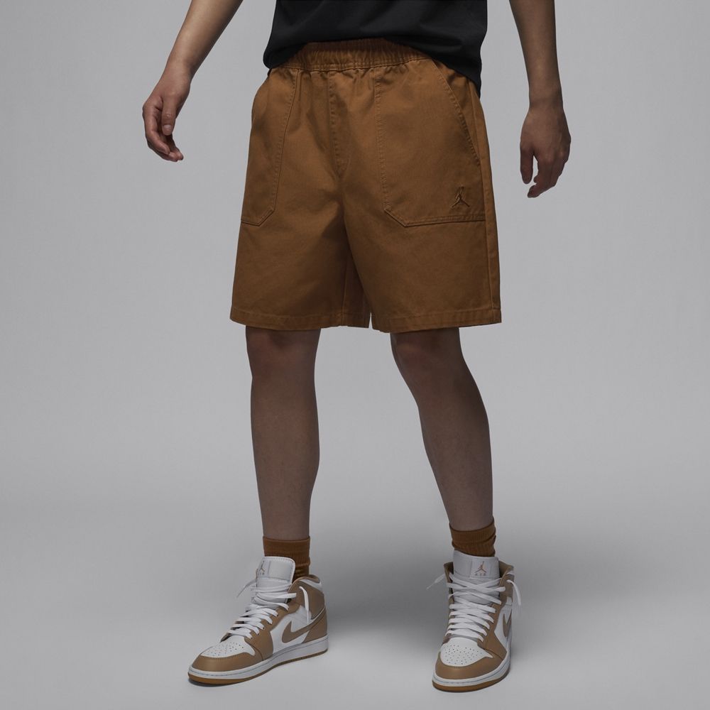  【NIKE】AS M J ESS STMT WVN SHORT 男 短褲 黃色-FV7266228