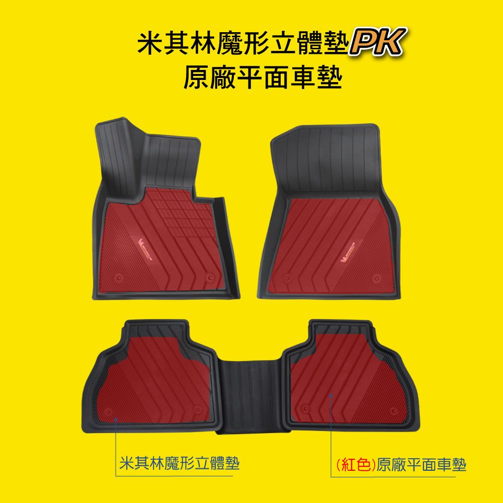 MICHELIN 米其林   全包式立體腳踏墊【寶馬 BMW X7 2019-】(現貨)