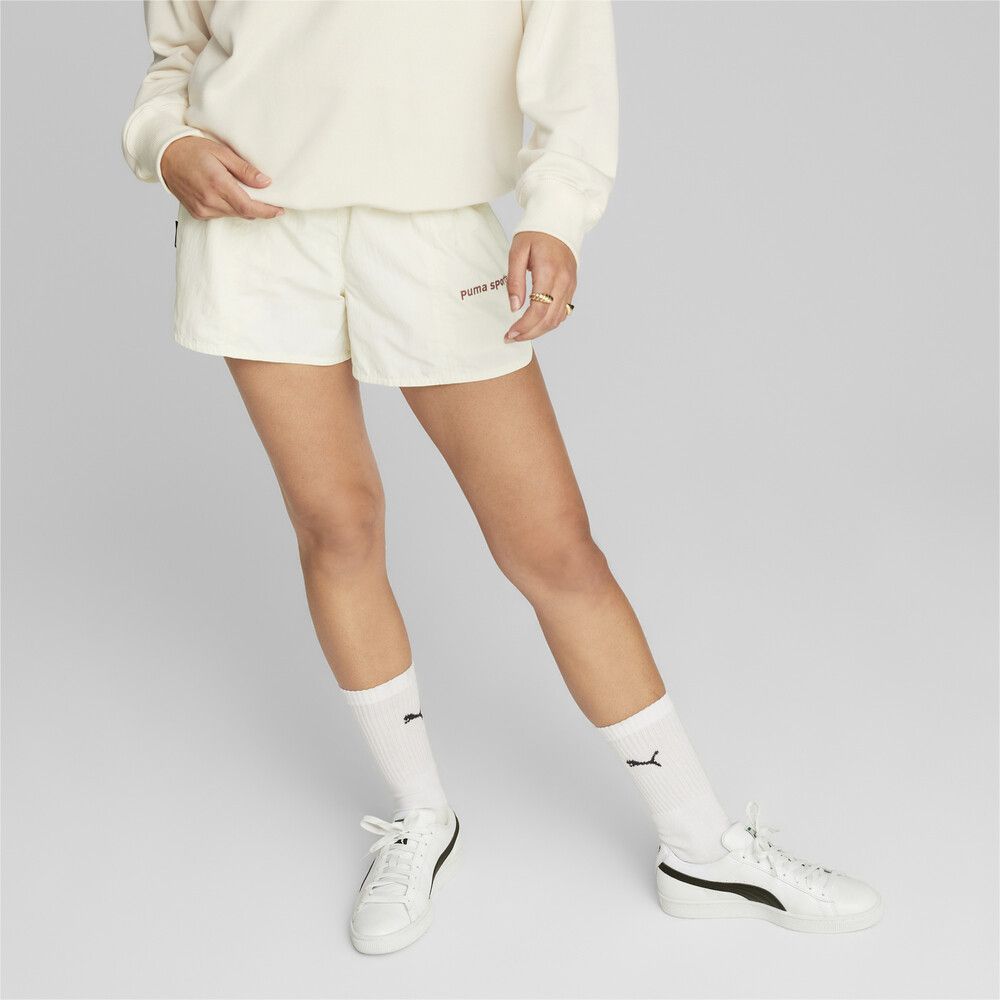 PUMA 【官方旗艦】流行系列P.Team短風褲  女性 53900565