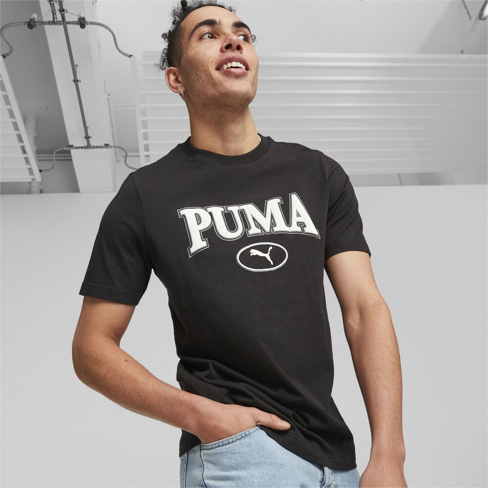 PUMA 【官方旗艦】基本系列 Squad圖樣短袖T恤 男性 67601301