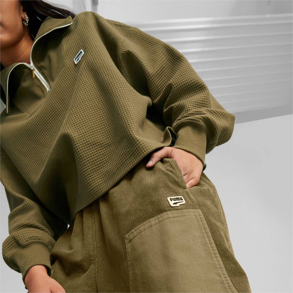  【PUMA官方旗艦】流行系列Downtown燈心絨長褲 女性 62145793