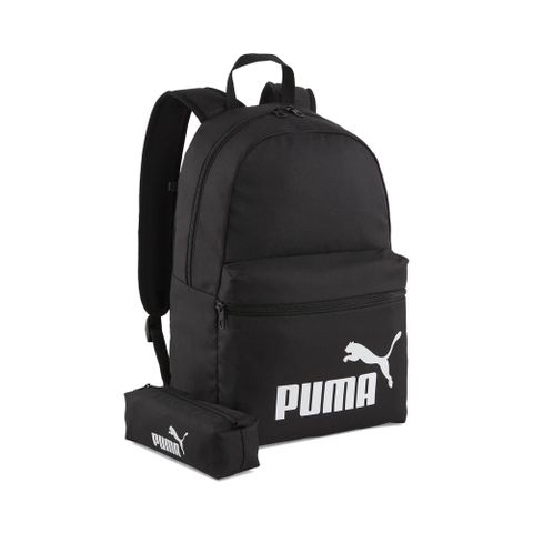 PUMA 【PUMA官方旗艦】PUMA Phase後背包附筆袋 男女共同 22L 09094301