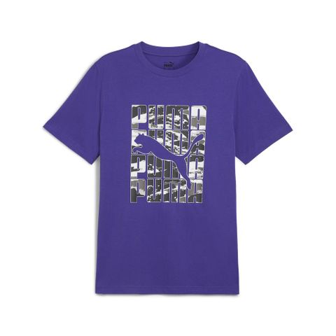 PUMA 彪馬 【PUMA官方旗艦】基本系列Camo圖樣短袖T恤 男性 68192727