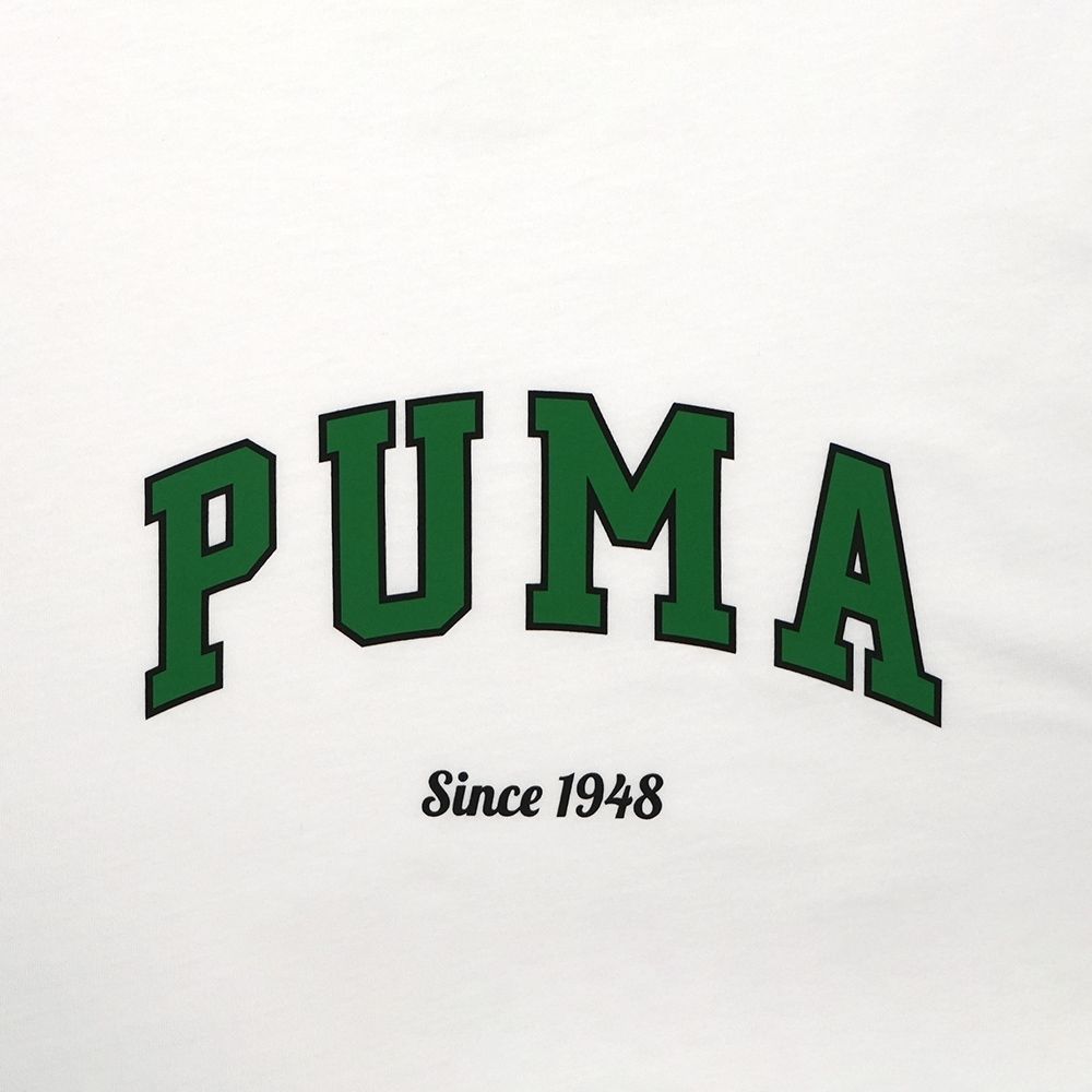 PUMA 【PUMA官方旗艦】基本系列Varsity短袖T恤 男性 68436602