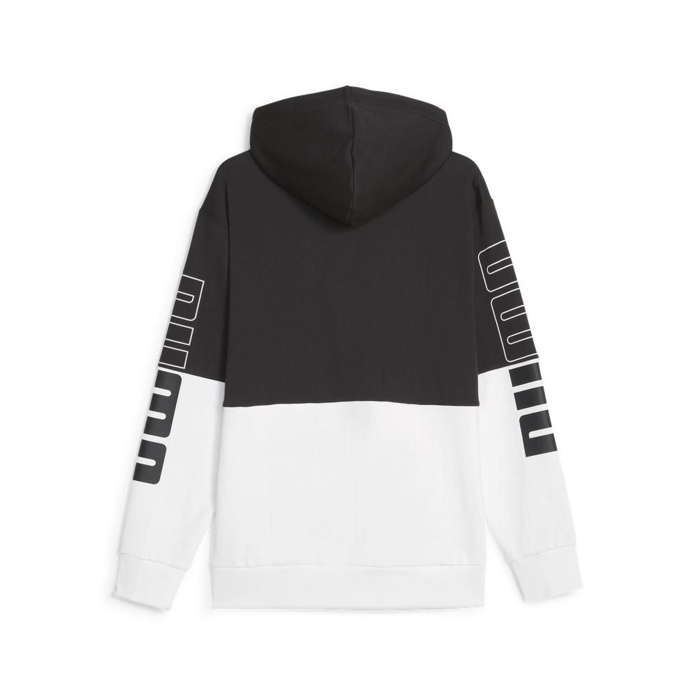 PUMA 彪馬 【PUMA官方旗艦】基本系列Power撞色連帽外套 男性 67591101