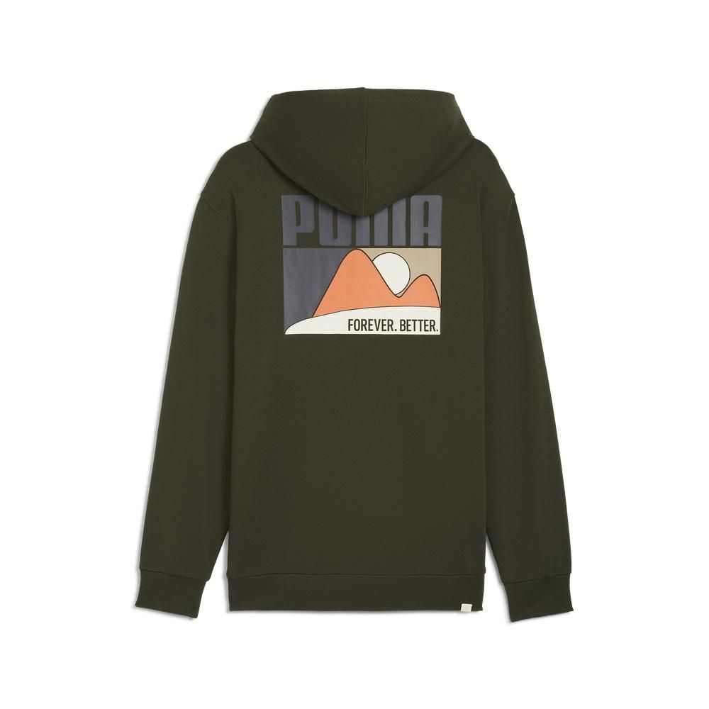 PUMA 彪馬 【PUMA官方旗艦】基本系列Better Sportswear長厚連帽T恤 男性 68175970