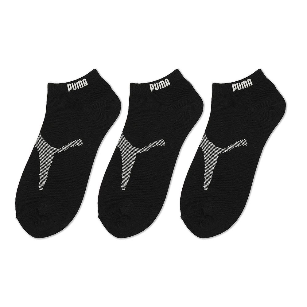 PUMA 彪馬 【PUMA官方旗艦】NOS素色竹炭跳豹腳踝襪3雙組  男性 BB153001