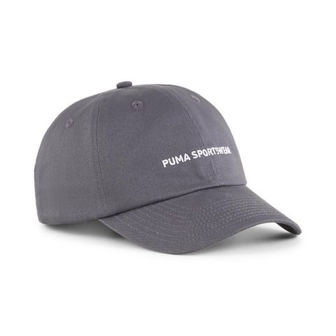 PUMA 帽子 基本系列 SPORTSWEAR 深灰 棒球帽 老帽 02403612