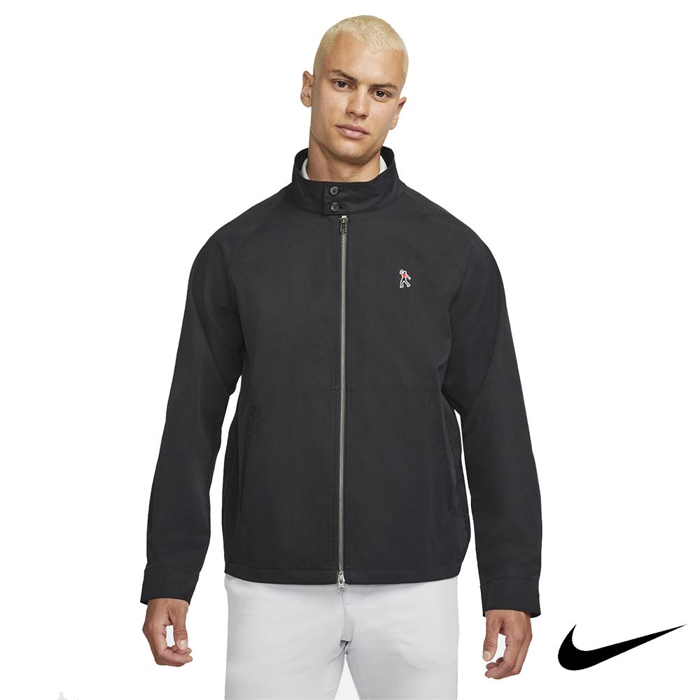 NIKE 耐吉  GOLF TIGER WOODS 男士 立領哈靈頓夾克 DA4150-010