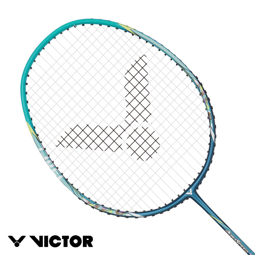 VICTOR 勝利體育 神速 穿線拍(ARS-130CL U 綠松石藍)