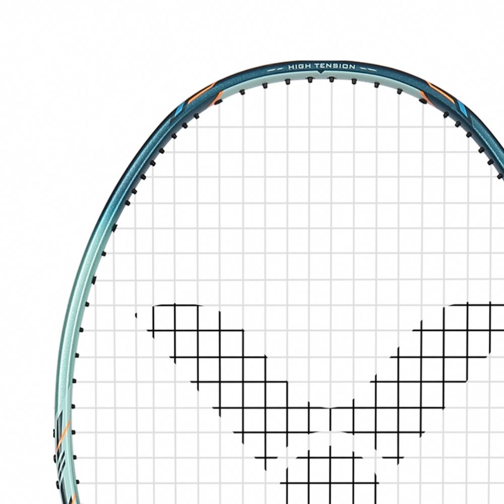 VICTOR 勝利體育 突擊 羽球拍 耐高磅(TK-HMR U 深青色)