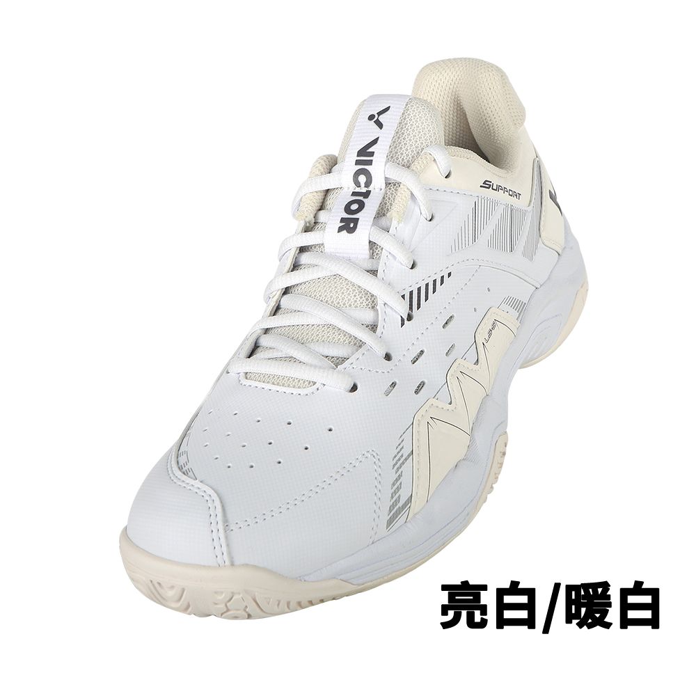 VICTOR 勝利體育 寬楦 羽球鞋(P8500CLS A/亮白 AL/亮白/暖白)