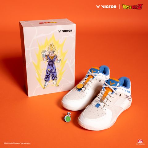 VICTOR 勝利體育 x《七龍珠Z》聯名羽球鞋(VG-DBZ L/象牙白)