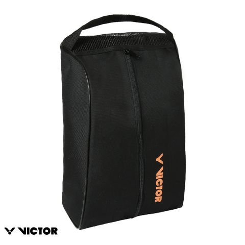 【VICTOR 勝利體育】運動鞋袋(BG626 CO 黑/橘)