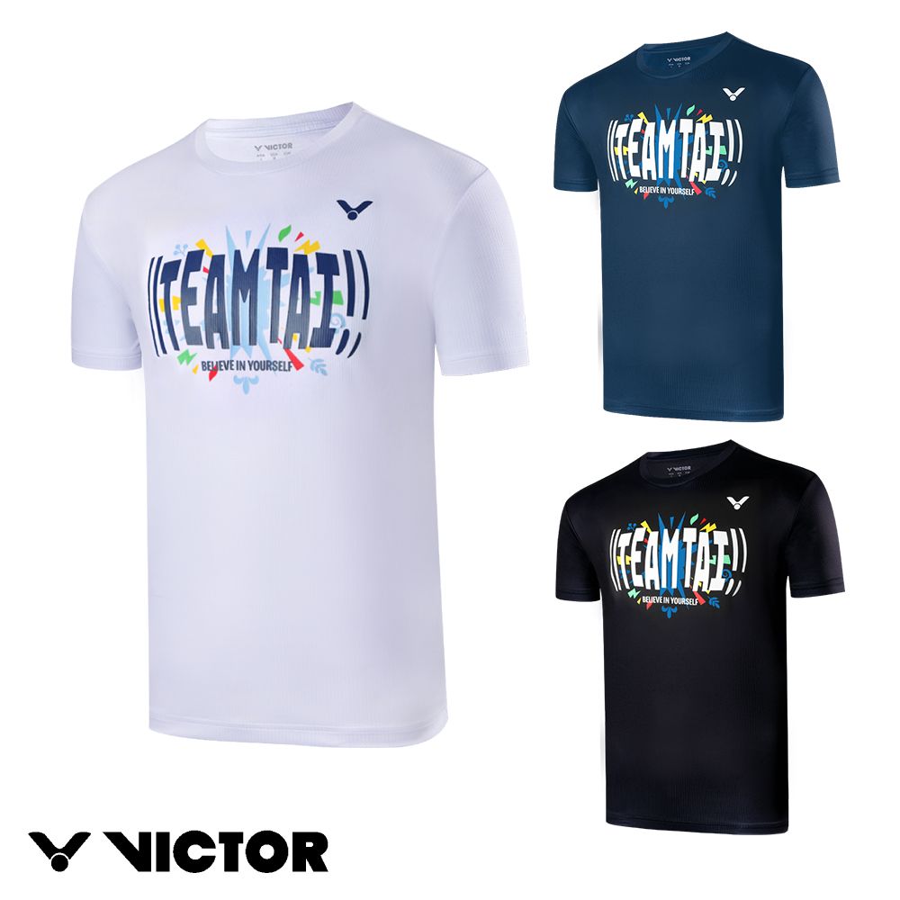 VICTOR 勝利體育 戴資穎 TEAM TAI 挺戴應援T-shirt(T-2024TT A/B/C 白/藏青/黑)