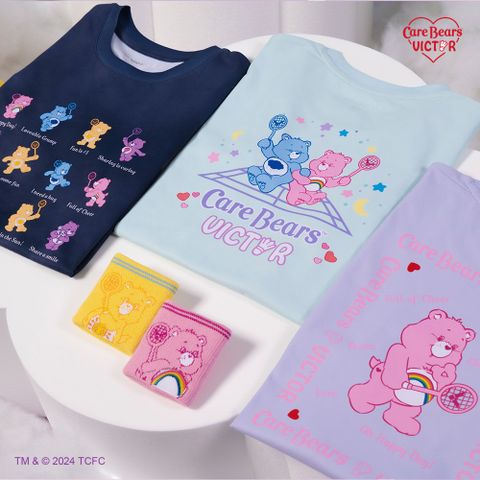 【VICTOR 勝利體育】VICTOR&nbsp;X&nbsp;Care&nbsp;Bears聯名系列T-Shirt(T-4501CBC/T-4502CBC/T-4503CBC)