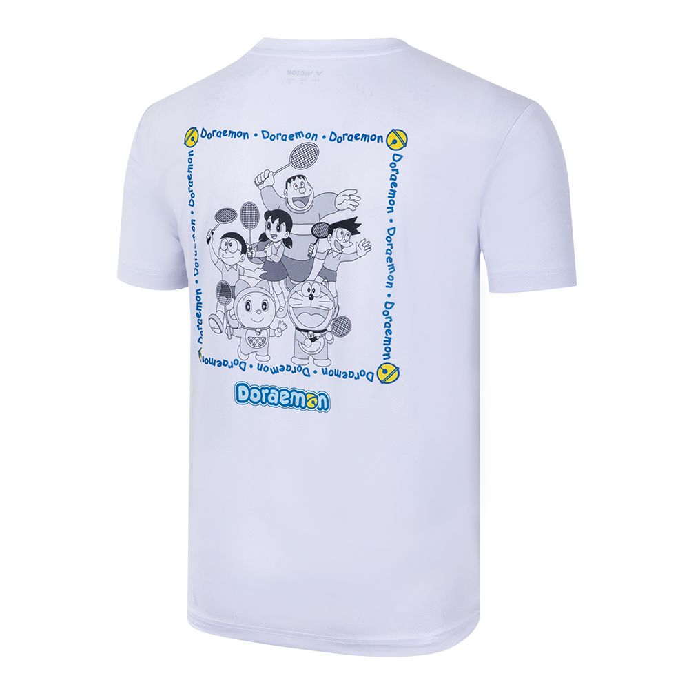 VICTOR 勝利體育 哆啦A夢限定系列T-Shirt(T-504DRM A/漂白 C/黑)