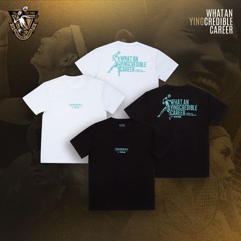 VICTOR 勝利體育 戴資穎選手生涯致敬展紀念T-shirt(T-TTY2501 A/白 C/黑)